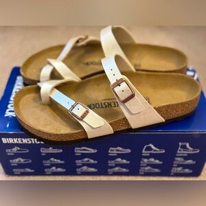 Birkenstock Mayari - Women’s Size 38 (US 7) - Graceful Pearl White